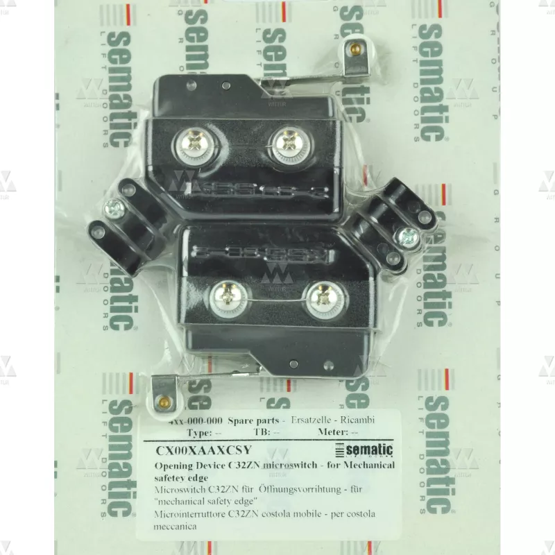 BL-CX00XAAXCSY | 2 X MICROSWITCH C32ZN FÜR ÖFFNUNGSVORRIHTUNG - FÜR MECHANICAL SAFETY EDGE (SEM III)