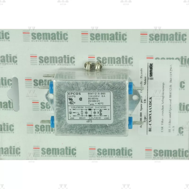 BL-CX00XAAXDGK | 1 X EMC FILTER - ZWISCHEN AZFZUGSSTEUERUNGS UND TÜRSTEUERUNG