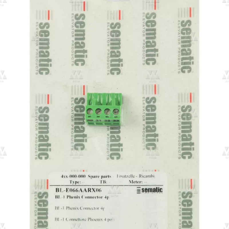 BL-E066AARX06 | 1 X 4-POLIGER PHOENIX-ANSCHLU MSTB 2,5/4-ST-5,08